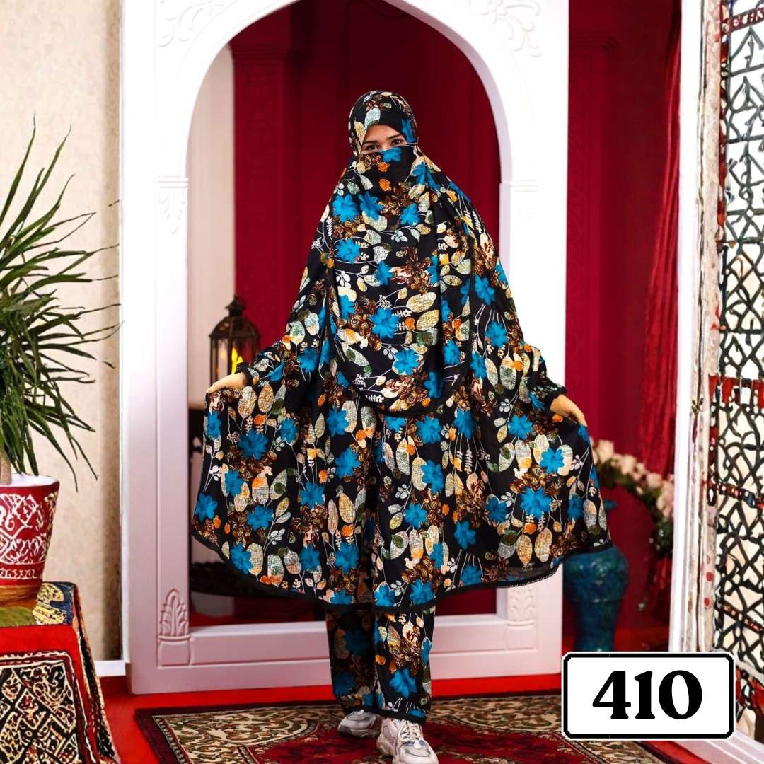 410.jpg Khimar with plaju - Code 410 - Image 1