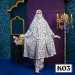 Khimar with plaju  - Code K03