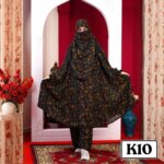 Khimar with plaju  - Code K10