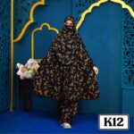 Khimar with plaju  - Code K12