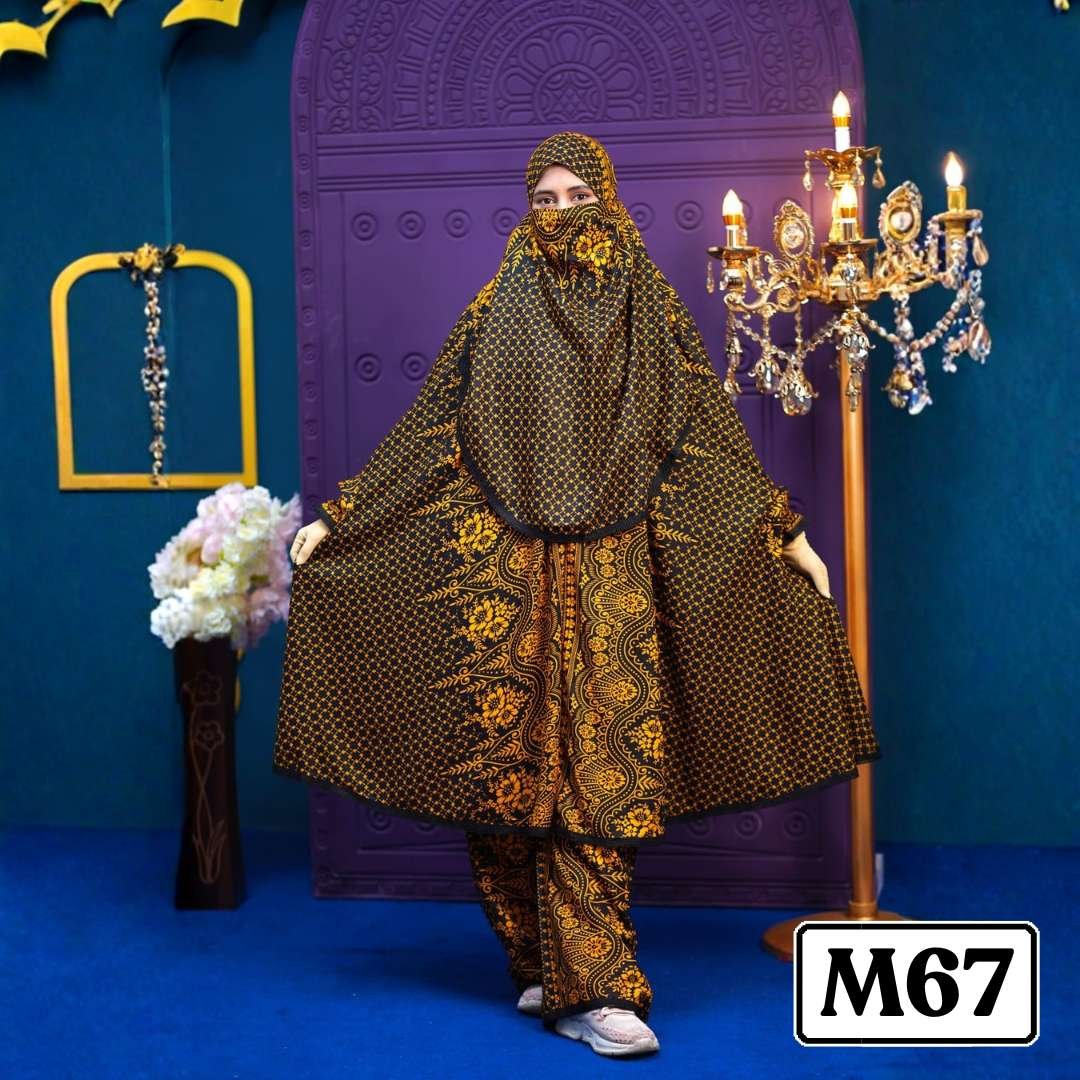 M67.jpg Khimar with plaju - Code M67 - Image 1