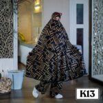 Khimar with plaju  - Code K13